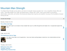 Tablet Screenshot of mountainmanstrength.com